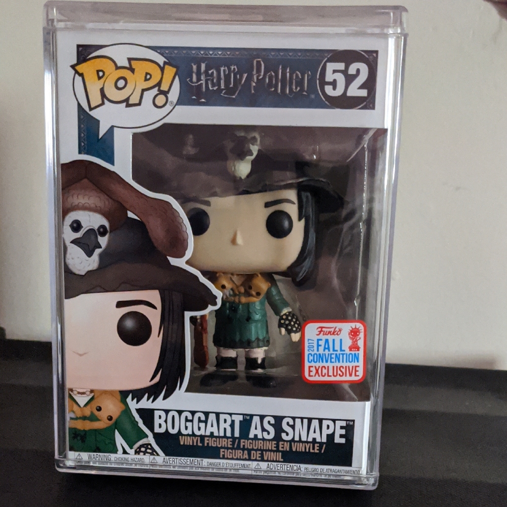 Funko Pop Boggart as Snape with Green and Black Details
